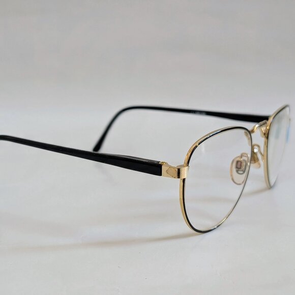 NWT Tru Vintage 90's Large Oval Combo Reading Glasses (Gold/Black) - Picture 2 of 5